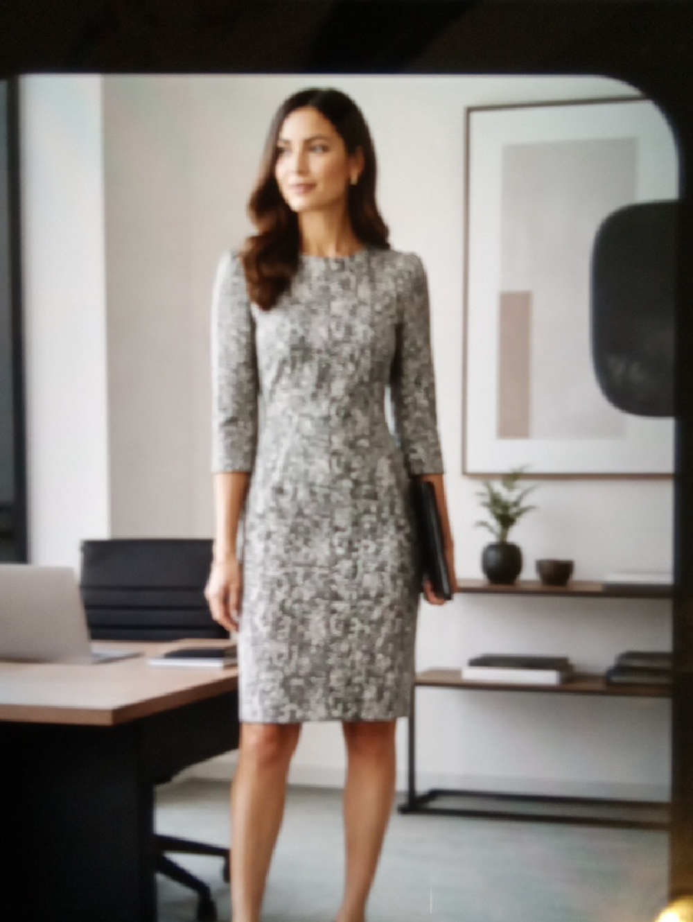 MM Lafleur Sheath Business Office Meeting Womens Dress Lined Size 8